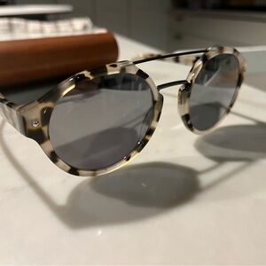 Like New SEE Eyewear Tortoise Mirrored Sunglasses